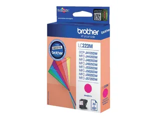 Inkcartridge Brother LC-223M rood - 2