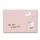 Glas Magneetbord Sigel Artverum mat rosé 60x40cm