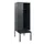 locker met bank,HxBxD 1950x600x815mm,2vak,vak B 300mm,draaigrendel