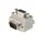 Rechts gehoekte DB9 naar DB9 Seriële kabel adapter Type 2 - M/F