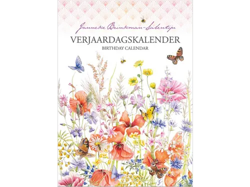 Verjaardagskalender Janneke Brinkman Klaprozen