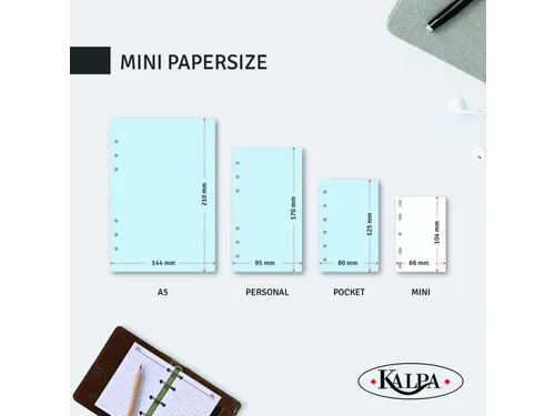 Agendavulling 2027 Kalpa Mini 7dagen/2pagina's