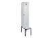 locker met bank,voor scheiding van kleding,HxBxD 2120x400x815mm,1vak