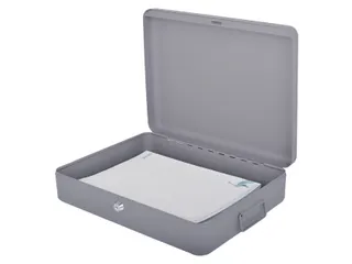 Documentenkist Pavo 370x280x90mm donkergrijs - 1