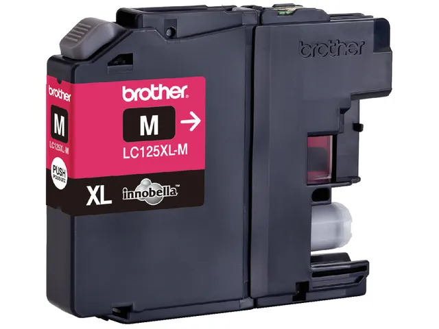 Inktcartridge Brother LC-125XLM rood HC