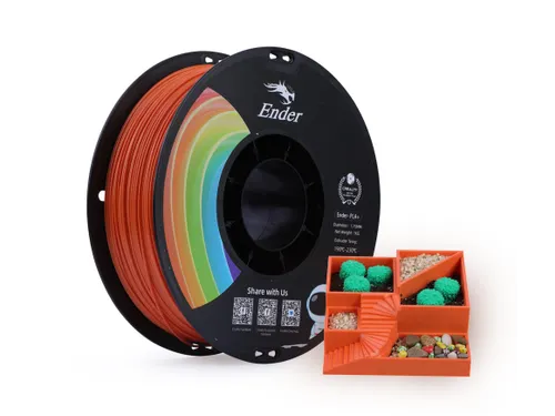 Creality 3D printer Filament Ender PLA+ 1,75mm Oranje 1kg