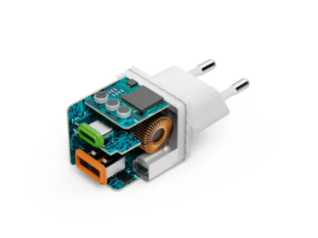 Oplader Hama USB-C/USB-A Mini PD 20W wit