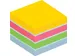 Mini bloc cube Post-it Ultra 51x51mm assorti 400 feuilles