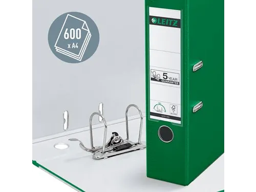 Ordner Leitz 1010 A4 80mm Pp Groen