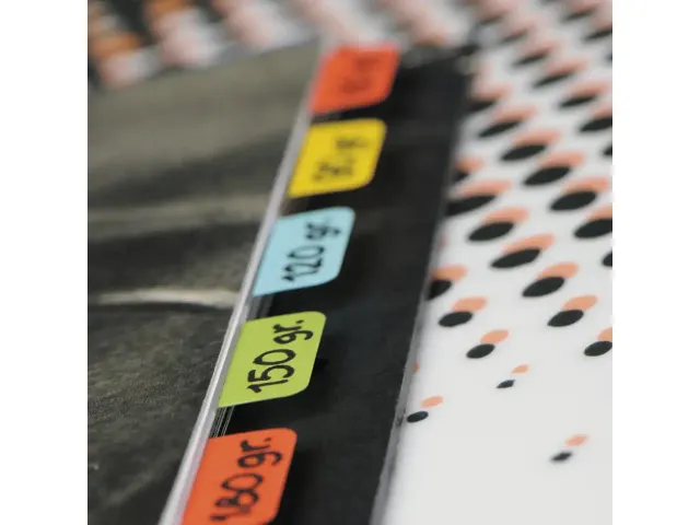 Indextabs Djois 12x40mm zelfklevend permanent assorti 48 stuks