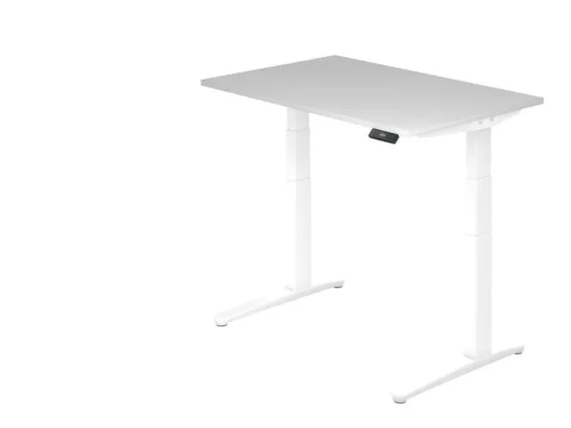 Elektrisch in hgte vst. zit-sta-bureau,HxBxD 650-1290x1200x800mm