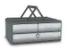 Ladenkast CEP MooveUp Secure A4 plastic 3 lades lichtgrijs/donkergrijs