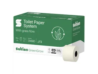 Toiletpapier GreenGrow ST10 systeemrol 2-laags 712vel naturel 314680 - 2