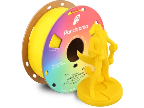 PLA Translucent 1,75mm Geel 1kg Panchroma 3D Filament