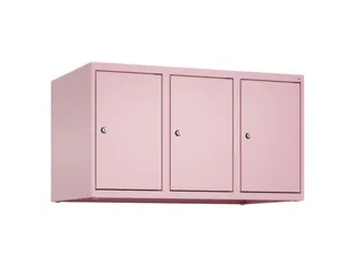 opzetkast,v. locker,3vak.,vak B 300mm,HxBxD 500x900x500mm,cilinderslot - 2
