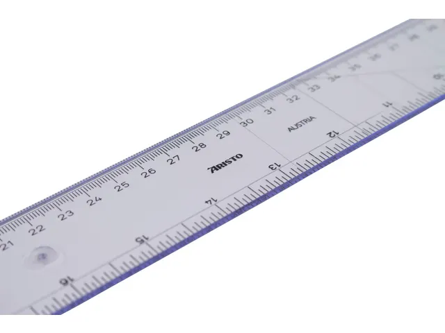 Tekenhaak Aristo GeoCollege 60cm transparant