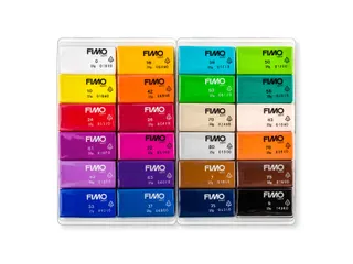 Boetseerklei Fimo soft set colour pak à 24 kleuren - 3