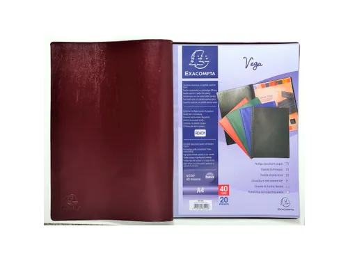 Showalbum Vega PVC o paak 20 tas A4 ass
