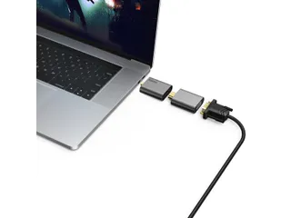 Adapter Hama Video 6-in-1 aluminium - 3