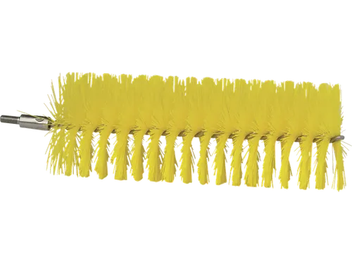 Pijpborstel voor Flexibele Kabel Ø 60mm Medium Geel