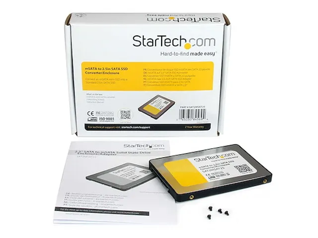 2,5 inch SATA naar Mini SATA SSD Adapter Behuizing