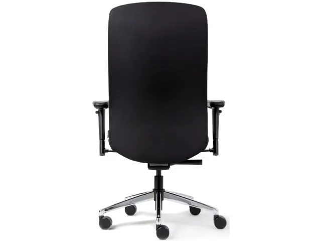 Euroseats bureaustoel Heavy Duty Zwart tot max. 150 kg