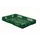 Euronorm-stapelbak 14.5l 75x600x400mm Wanden/bodem Opengewerkt Groen