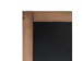 Tableau à craie mural Natura Classic 70x90cm Marron foncé
