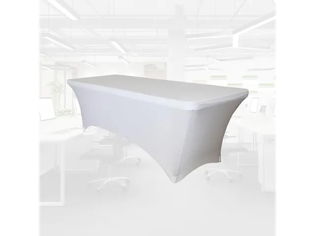 Tafelrok BRASQ 183x76x74cm wit