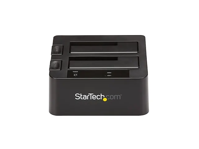 Dual-Bay USB 3.2 Gen 2 SATA Docking Station 10Gbps