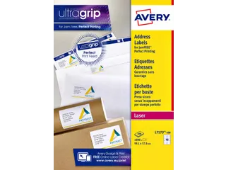Adresetiket Avery QuickPeel L7173-100 99.1x57mm Wit 1000 Stuks - 4
