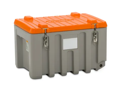 Opbergbox 150L H X B X D 530X 800X 600Mm Grijs/oranje