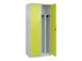 locker voor scheiding van kleding,HxBxD 1850x800x500mm,2vak