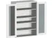 armoire modulaire,HxlxP 2000x1300x525mm,4xtablette en acier