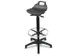 Stahulp Comfort 630-890mm Neigverstelling Glijders Voetenring Zwart