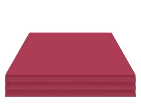 Fotokarton Kangaro 50x70cm 300gr zegelrood pak 25 vel