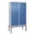 locker voor scheiding van kleding,HxBxD 2120x1200x500mm,4vak