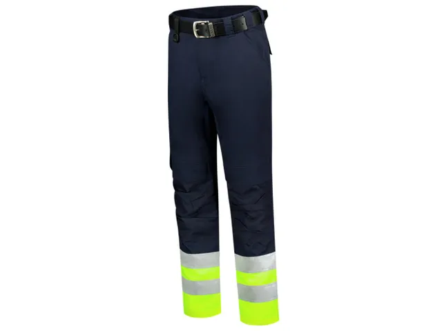 Tricorp 503012 Werkbroek High Vis fluor geel/navy maat 47