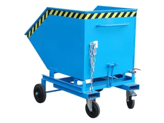 Kiepbak Spaander-Uitvoering 1220x1070x1400mm 600l Wielen/Vorksloffen - 1