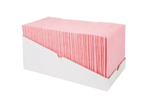 Sopdoek P42008 Roze A kwaliteit 38x40cm 1/4 Vouw