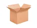 Boîte américaine pliable Simple cannelure B Brun 430x300x300mm 20pcs