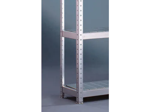 legbord van plaatstaal,v. breedvakstelling,BxD 1700x600mm,vakl. 500kg