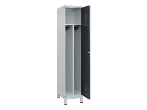locker voor scheiding van kleding,HxBxD 1950x400x500mm,1vak