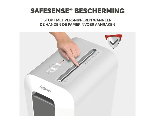 Papiervernietiger Fellowes LX65 4x40mm wit