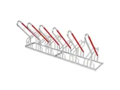 OUTLET fietsenrek,HxBxD 930x2100x820mm,6instelplaatsen,gebruik eenzijd