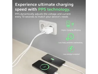 Oplader ACT 20w 2-poorts usb a+c wit - 4