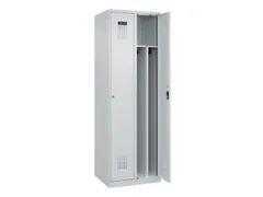 locker voor scheiding van kleding,HxBxD 1850x600x500mm,2vak