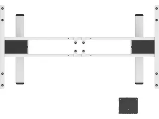 Elektrisch Verstelbaar Zit-Sta Bureau Frame Economy Wit 180Cm - 4