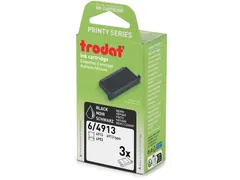 Trodat Vervangkussen voor stempel 4913 3 stuks Zwart