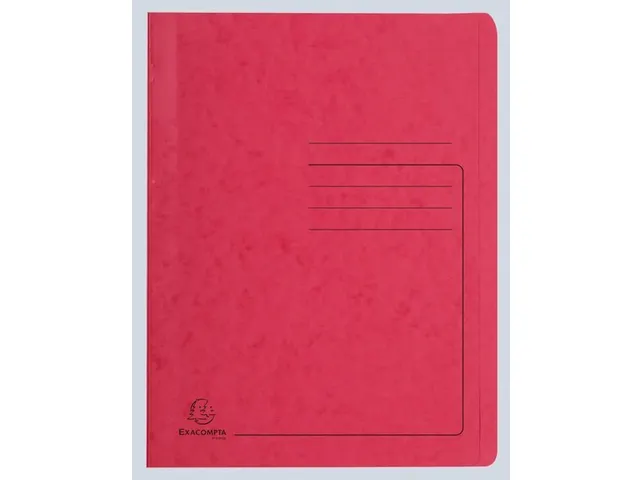 Snelhechtmap glanska rton 355g A4 rood